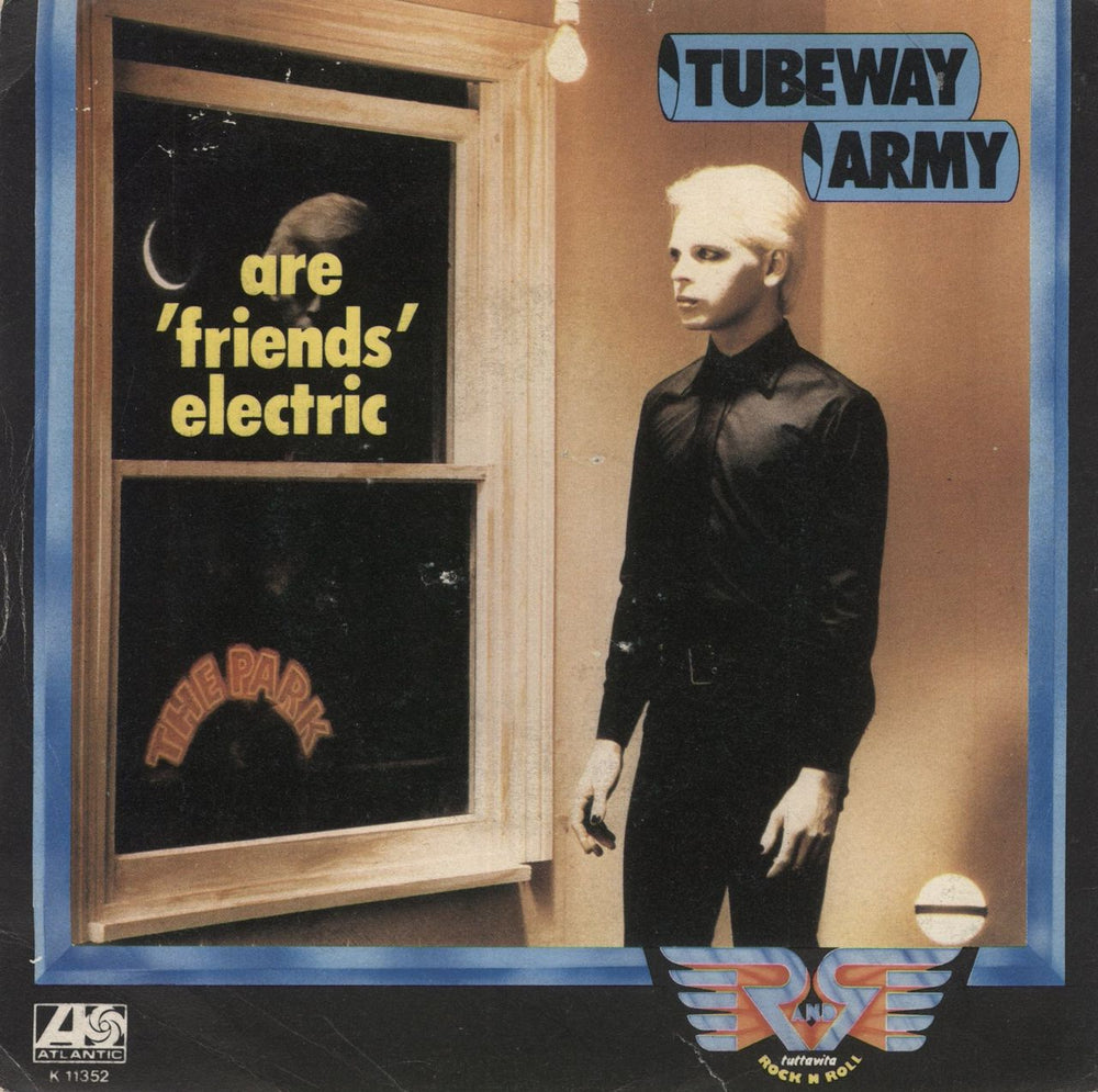 Tubeway Army Are Friends Electric? Italian 7" vinyl single (7 inch record / 45) K11352