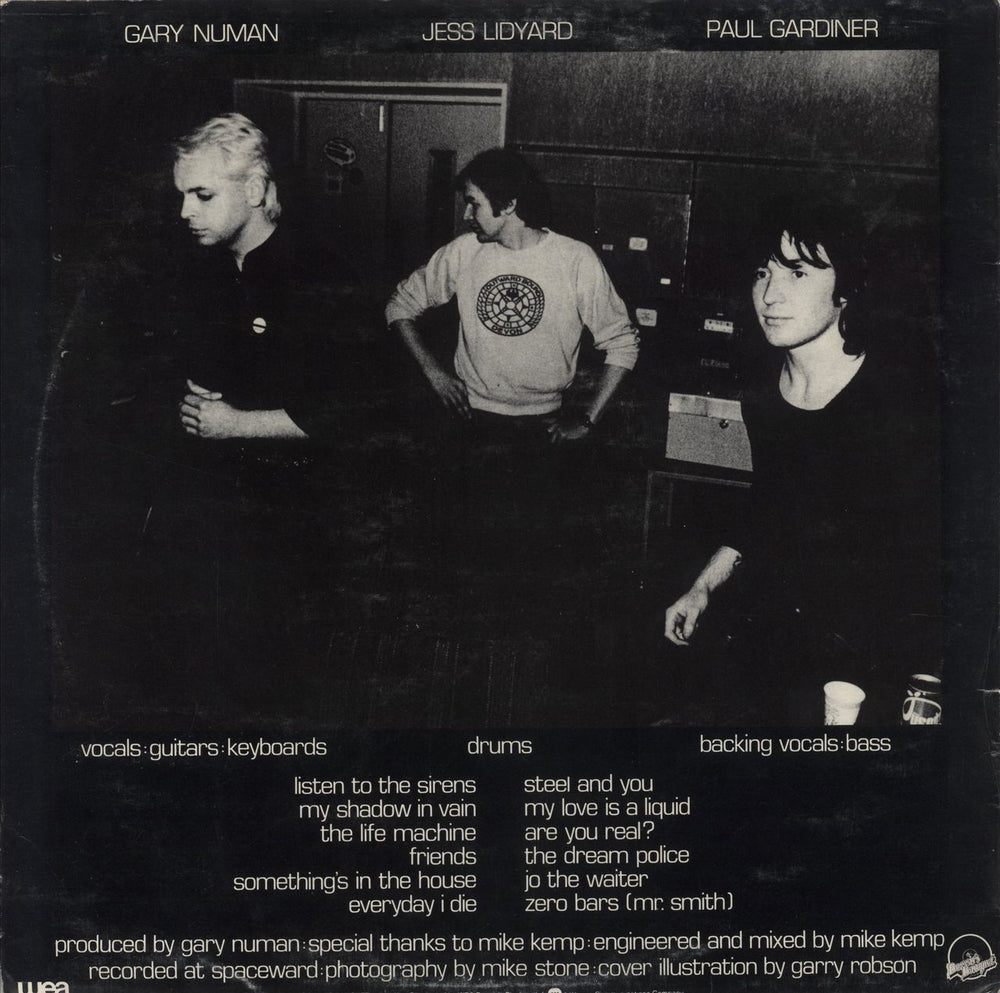 Tubeway Army Tubeway Army - Hype Sticker - VG Australian vinyl LP album (LP record)