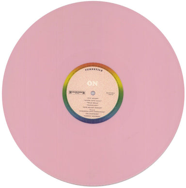 Turnstile Glow On - Baby Pink Vinyl US vinyl LP album (LP record) 0U1LPGL835586