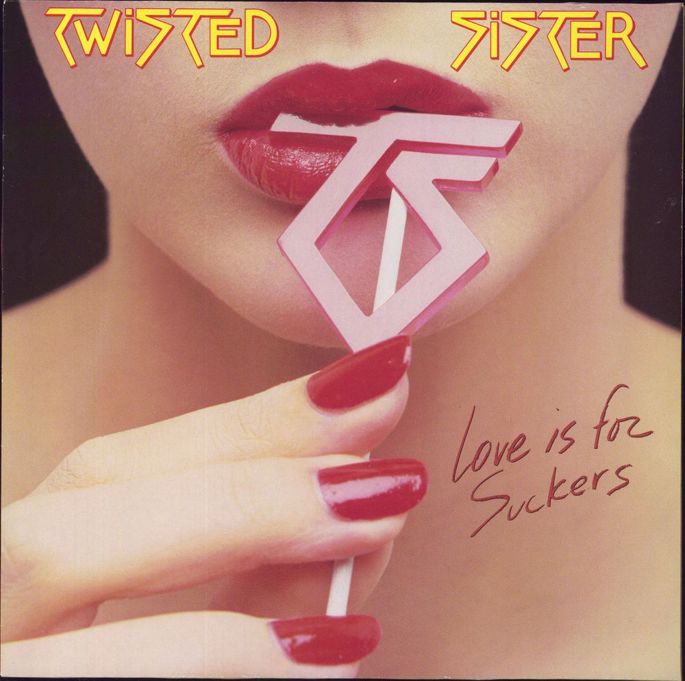 Twisted Sister Love Is For Suckers German vinyl LP album (LP record) 781772-1