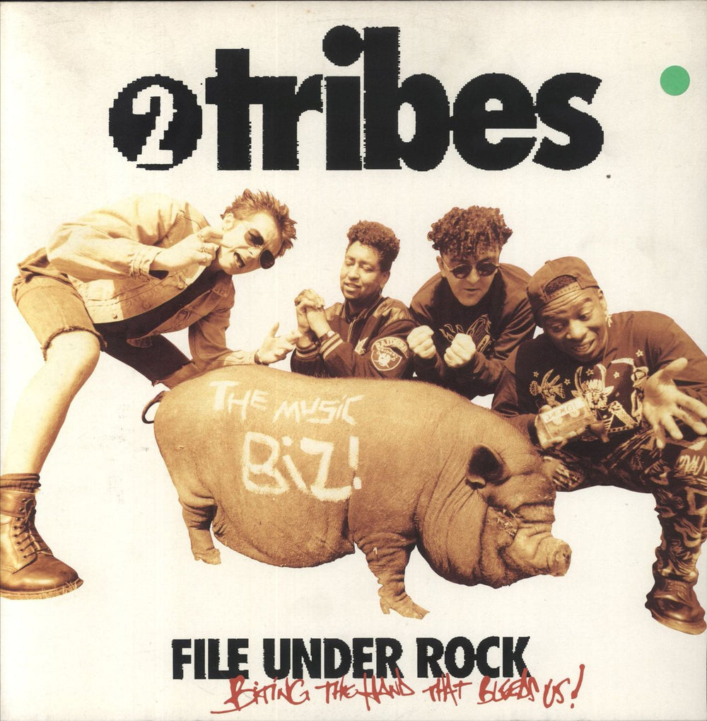 Two Tribes File Under Rock UK 12" vinyl single (12 inch record / Maxi-single) 12PULS3