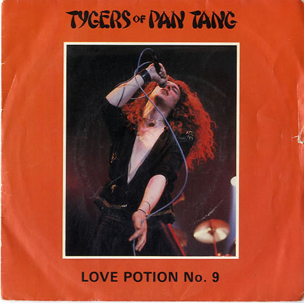 Tygers Of Pan Tang Love Potion No.9 + P/S UK 7" vinyl single (7 inch record / 45) MCA769