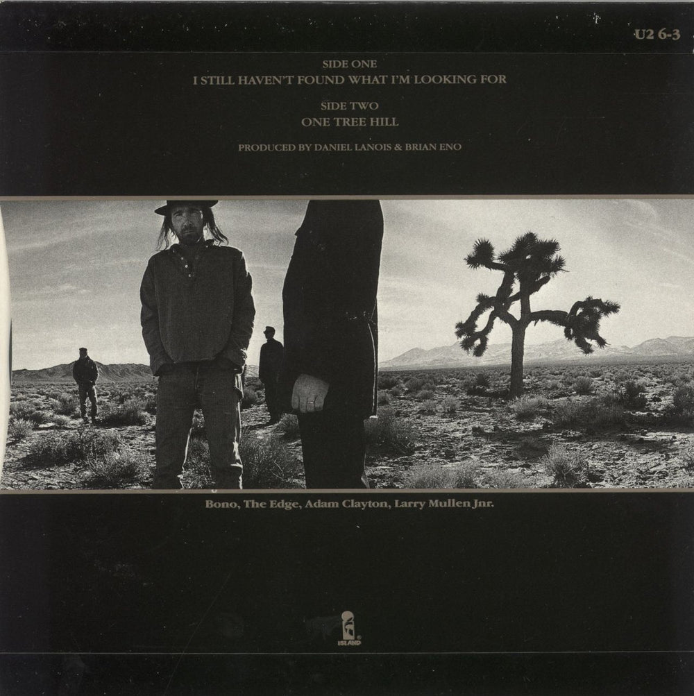 U2 Album Sampler 3 UK Promo 7" vinyl single (7 inch record / 45)