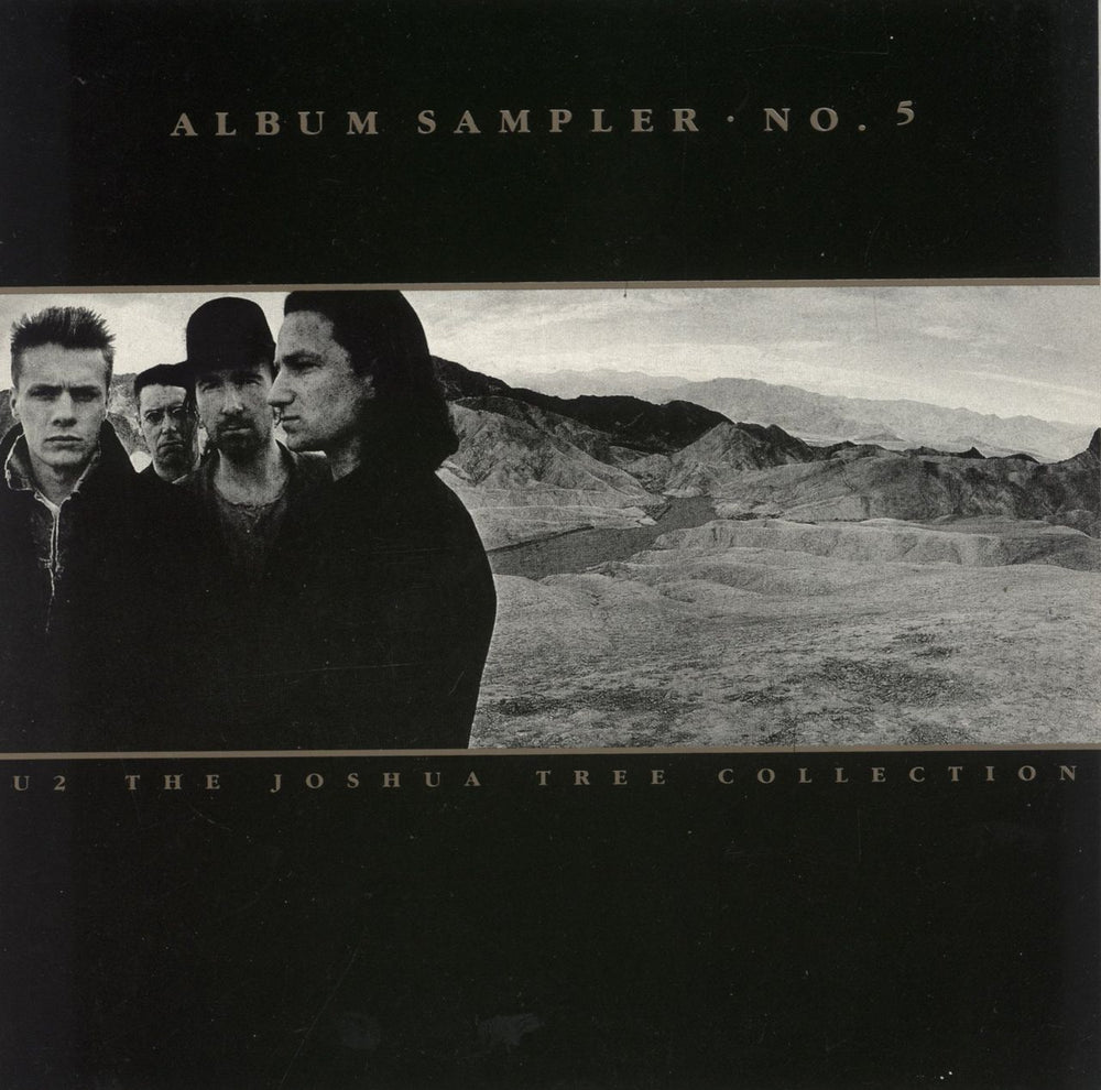 U2 Album Sampler 5 UK Promo 7" vinyl single (7 inch record / 45) U26-5