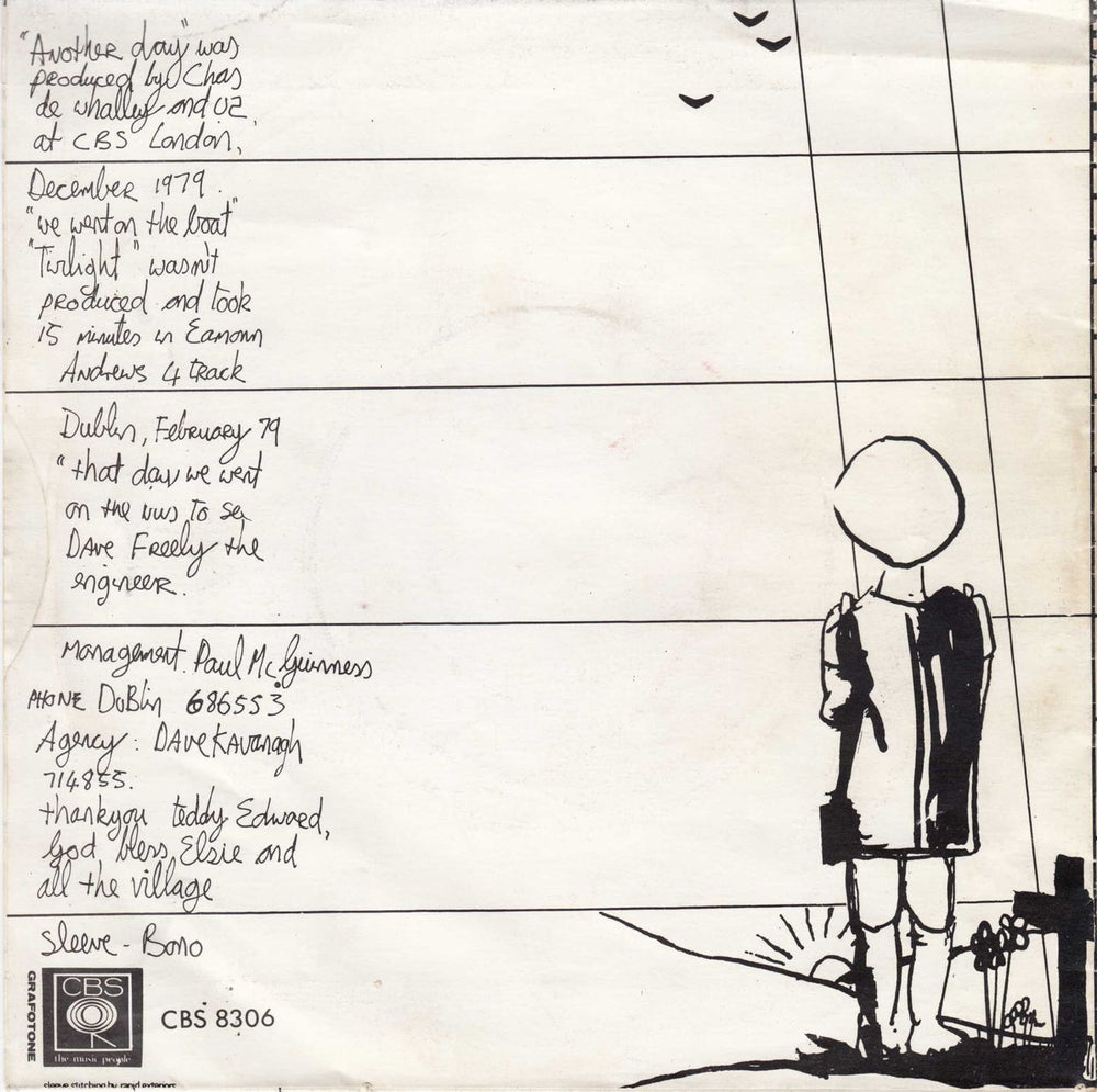 U2 Another Day - Yellow Vinyl Irish 7" vinyl single (7 inch record / 45) U-207AN02601