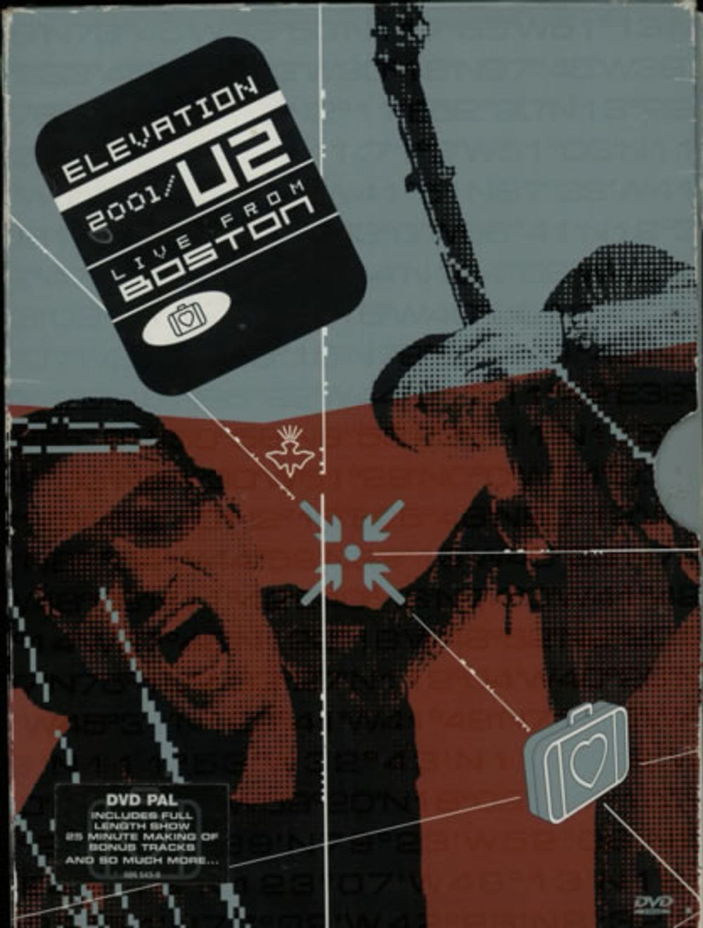 U2 Elevation 2001: Live From Boston UK DVD 586543-9