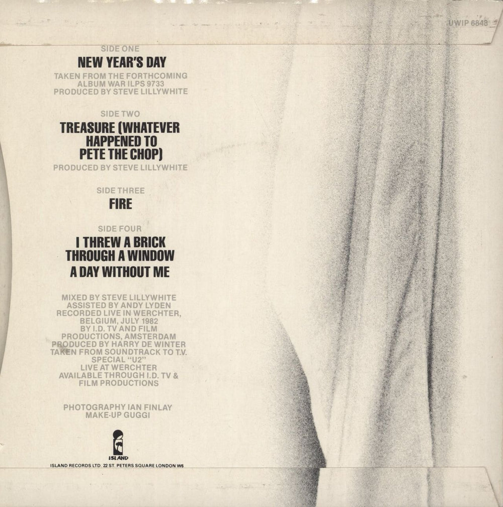 U2 New Year's Day - Double Pack - EX UK 7" vinyl single (7 inch record / 45)