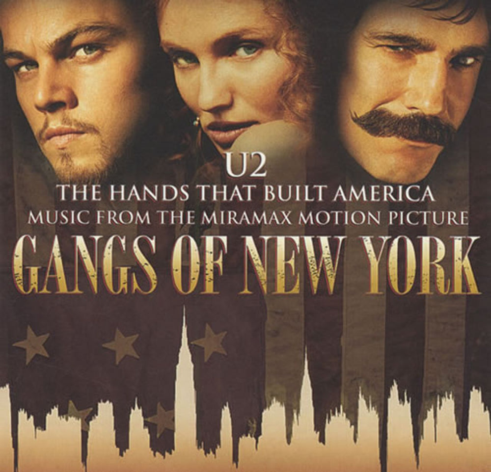 U2 The Hands That Built America UK Promo CD single (CD5 / 5") HANDSCD1