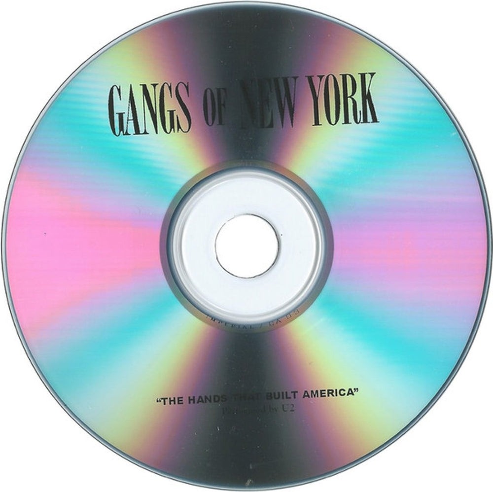 U2 The Hands That Built America US Promo CD-R acetate U-2CRTH244093