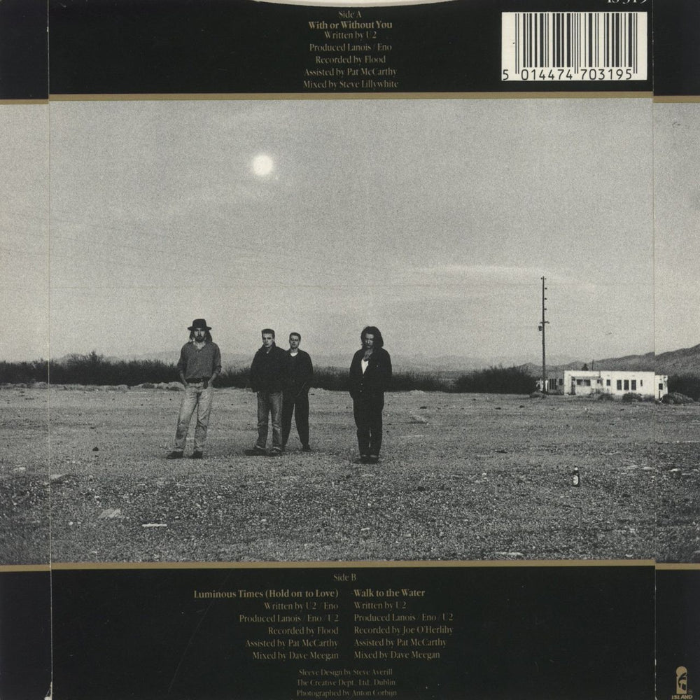 U2 The Joshua Tree Singles - EX UK 7" vinyl single (7 inch record / 45) U2PK1