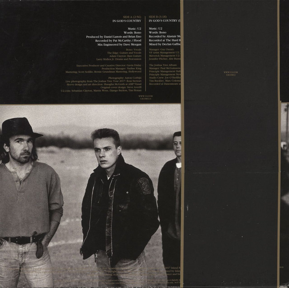 U2 The Joshua Tree Singles: Remastered & Live UK 10" vinyl single (10 inch record) U-210TH864442