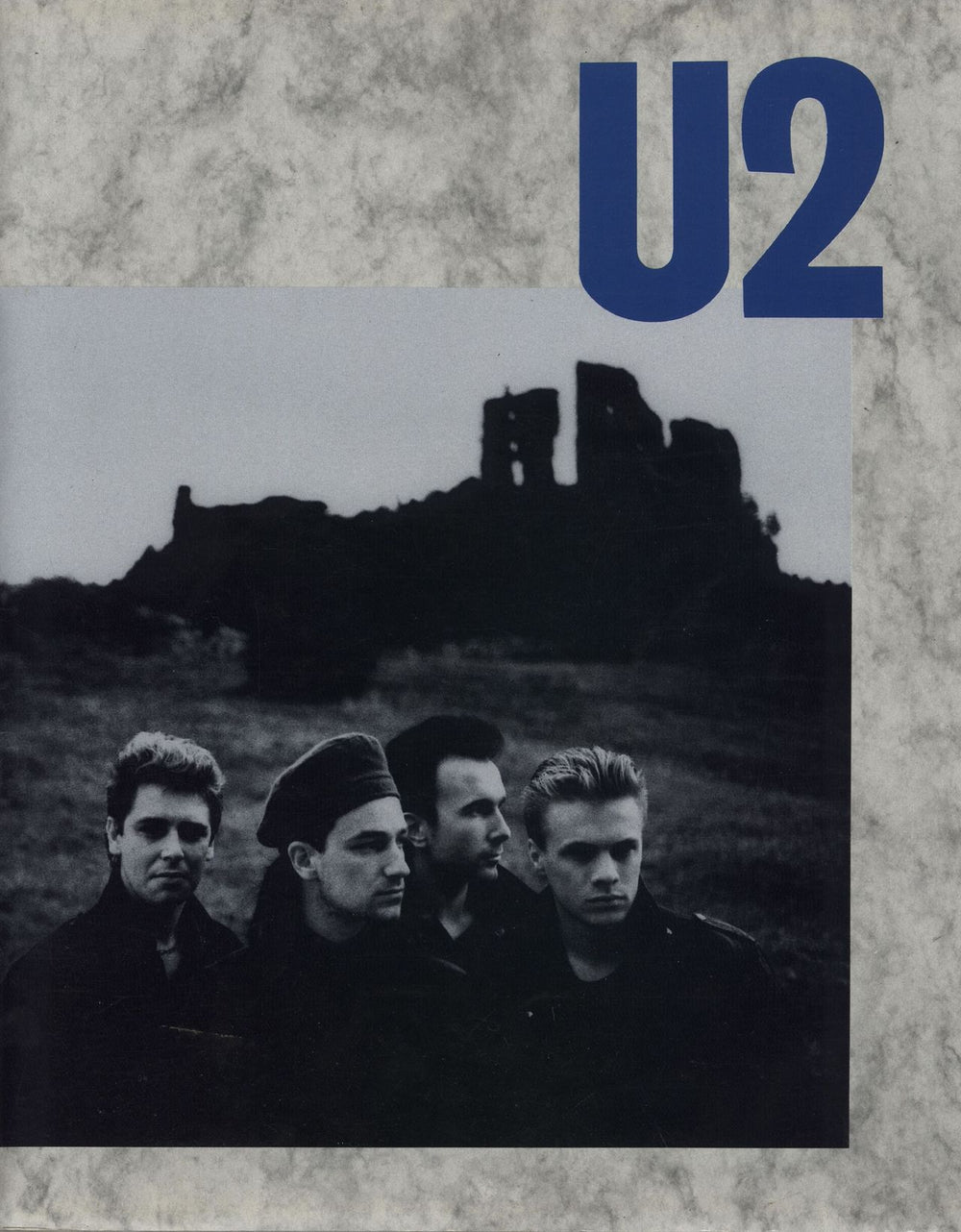 U2 The Unforgettable Fire World Tour - USA & Europe UK tour programme TOUR PROGRAMME