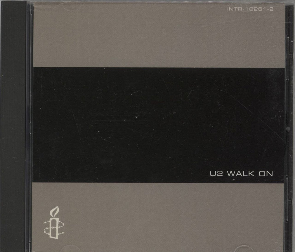 U2 Walk On US Promo CD single (CD5 / 5") INTR-10261-2