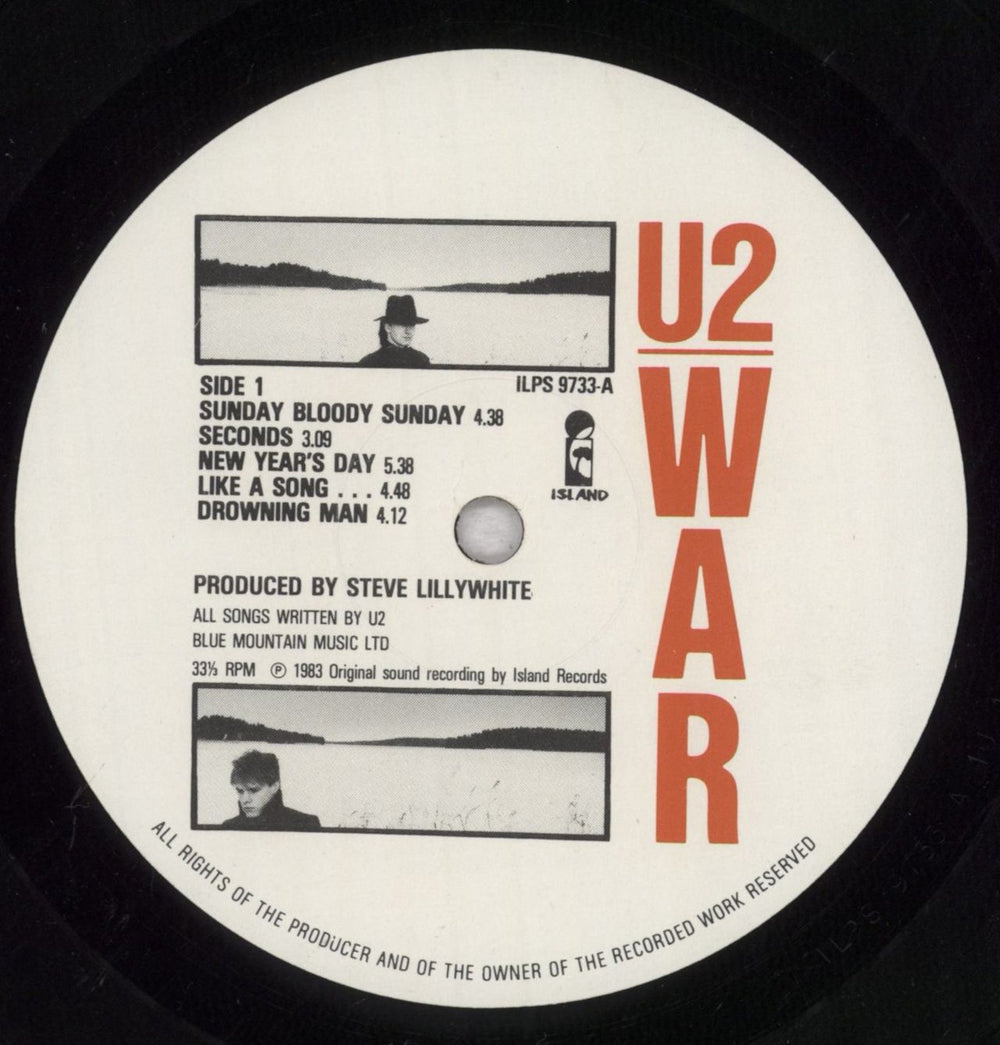 U2 War - 1st UK vinyl LP album (LP record) U-2LPWA50392