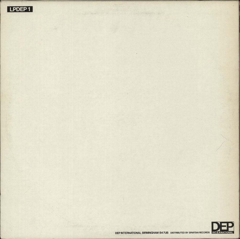 UB40 Present Arms + 12" UK vinyl LP album (LP record)