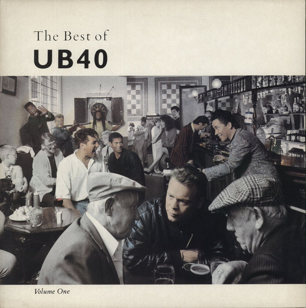 UB40 The Best Of UB40 UK vinyl LP album (LP record) UBTV1
