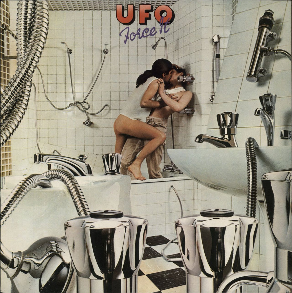 UFO Force It UK vinyl LP album (LP record) CHR1074