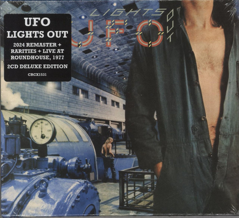 UFO Lights Out - Sealed UK 2 CD album set (Double CD) CRCX1531