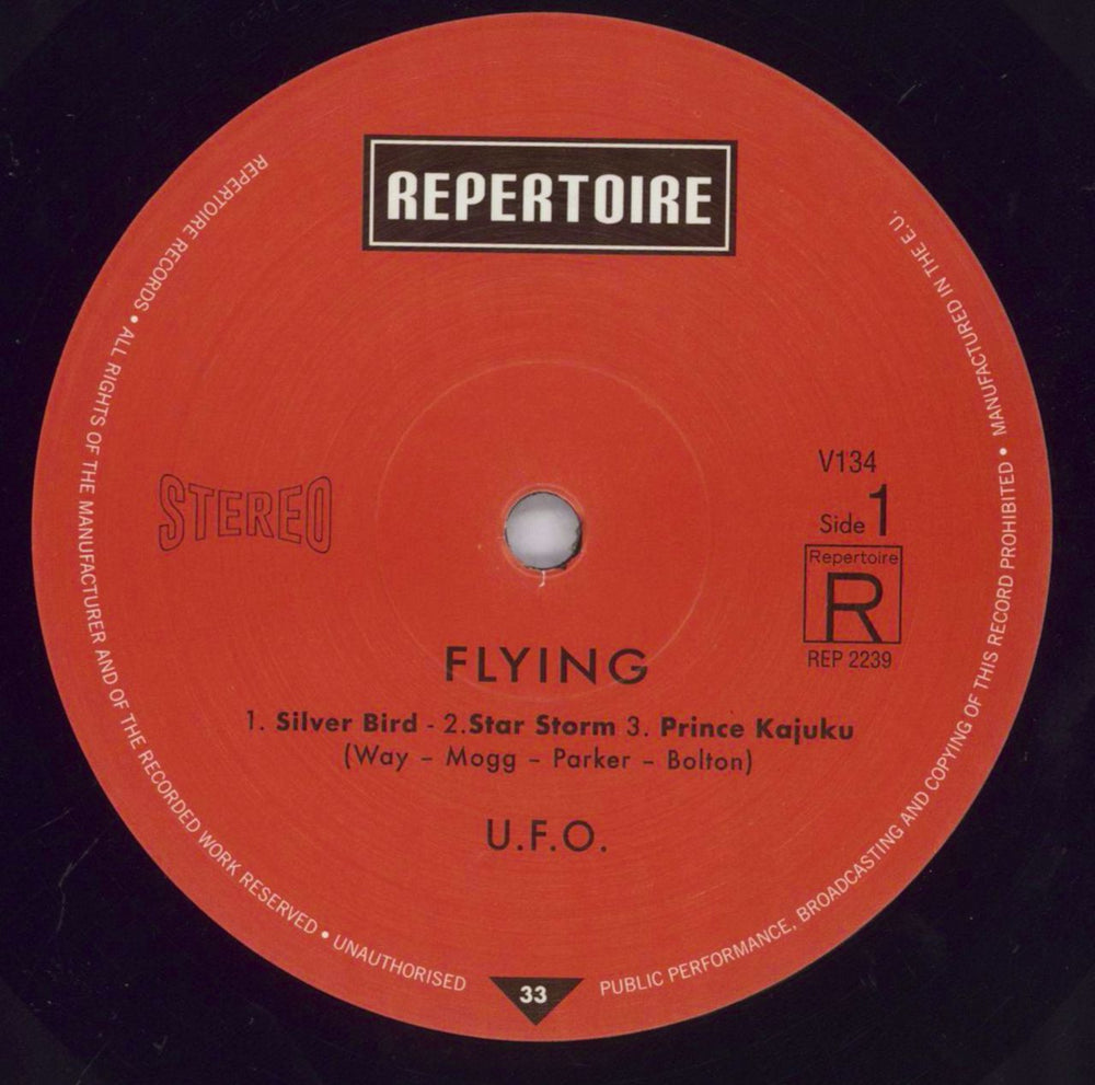 UFO UFO 2 - Flying - 180 Gram Vinyl UK vinyl LP album (LP record) UFOLPUF833147