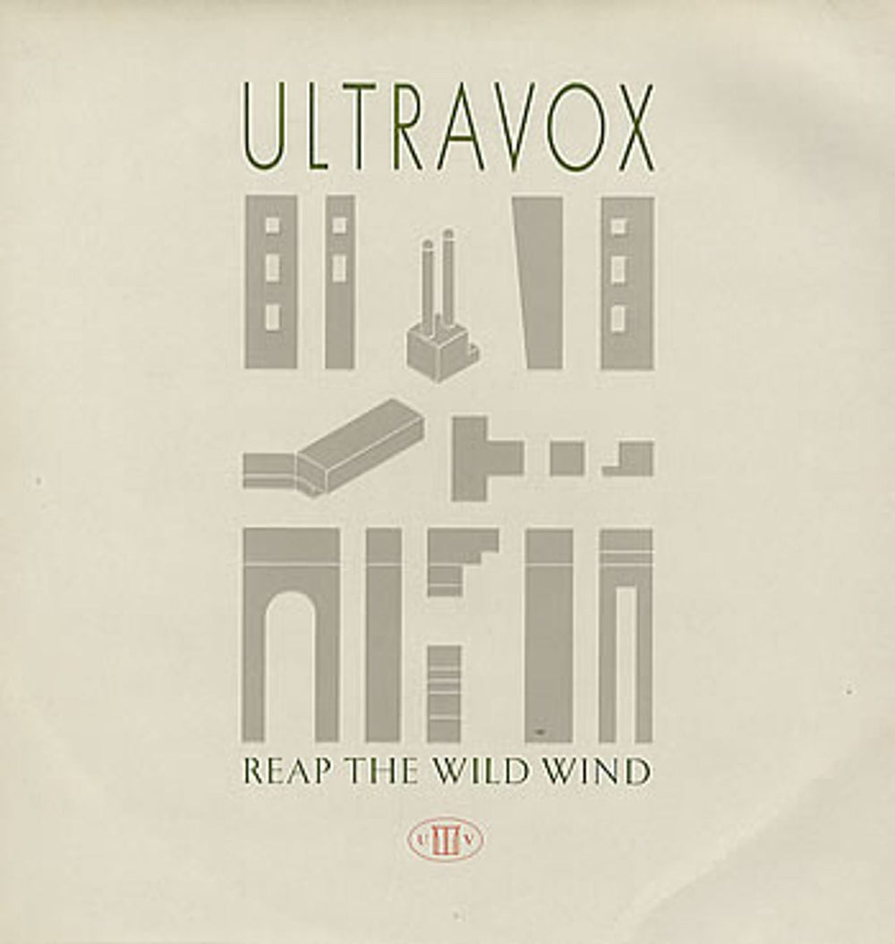 Ultravox Reap The Wild Wind UK 12" vinyl single (12 inch record / Maxi-single) CHS122639