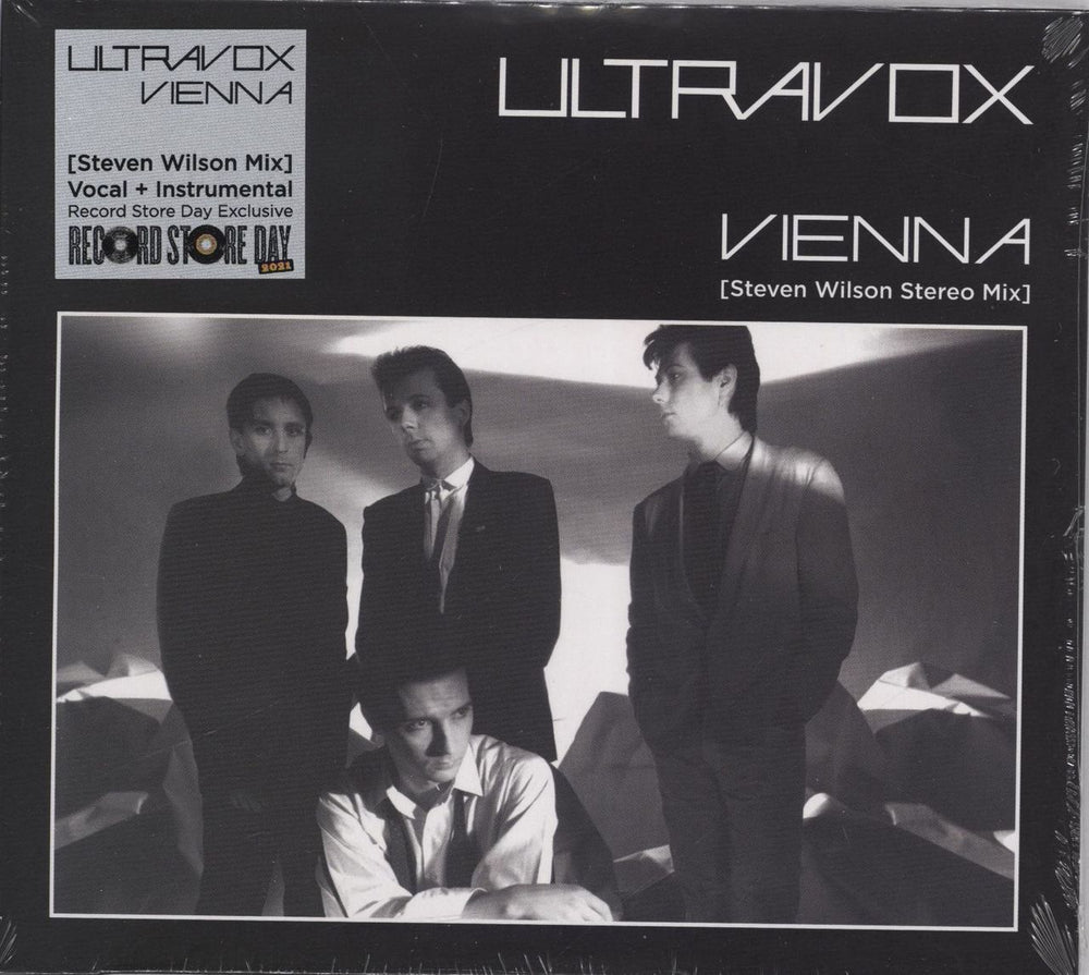 Ultravox Vienna - RSD 2021 - Steven Wilson Stereo Mix + Instrumental - Sealed UK 2 CD album set (Double CD) CHRC1296