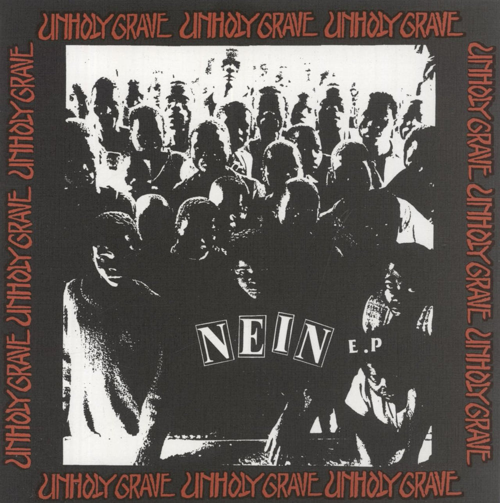 Unholy Grave Nein E.P German 7" vinyl single (7 inch record / 45) NONE