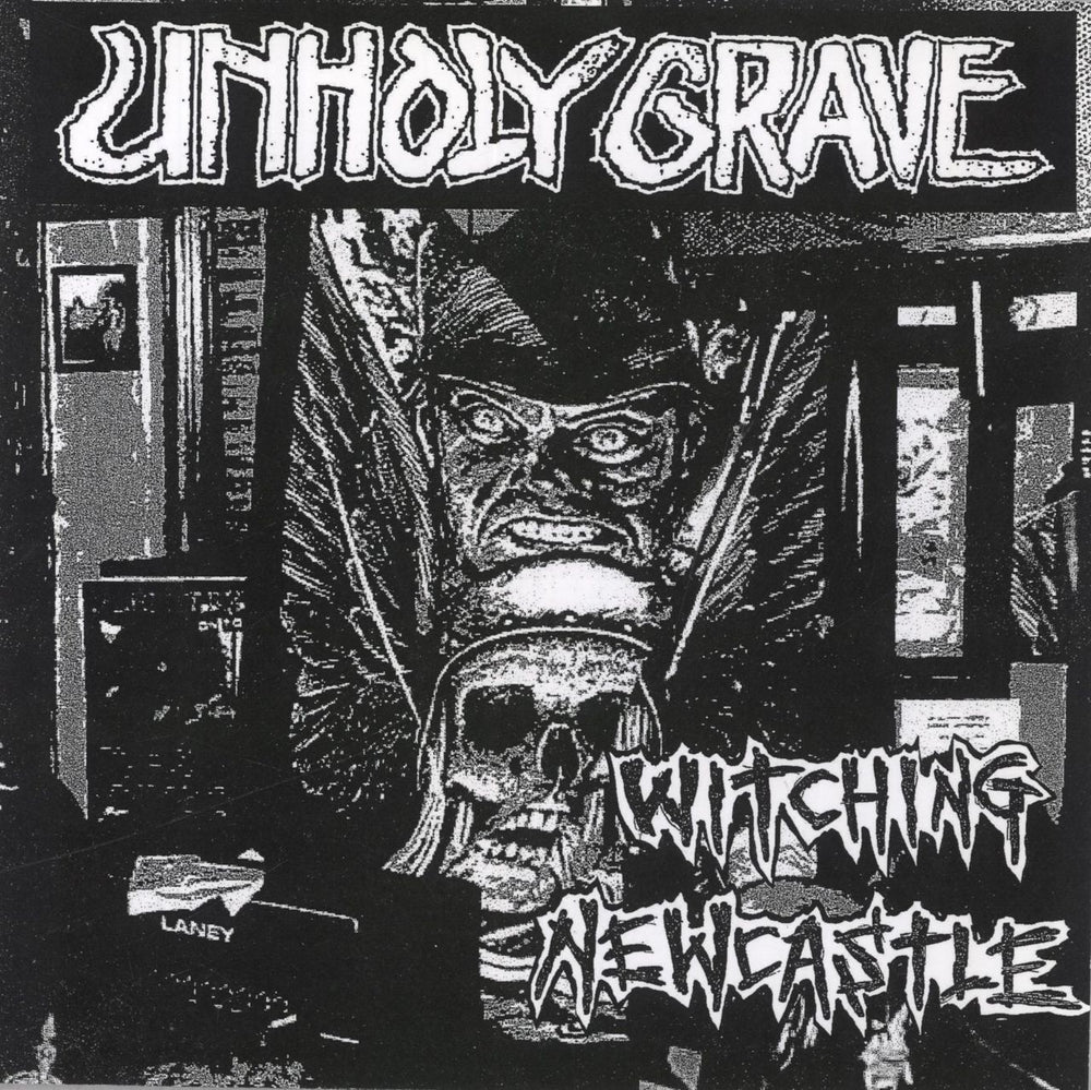 Unholy Grave Witching Newcastle UK 7" vinyl single (7 inch record / 45) TITV:001