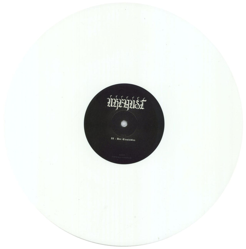 Urfaust Einsiedler - White Vinyl German 12" vinyl single (12 inch record / Maxi-single) 33T12EI837122