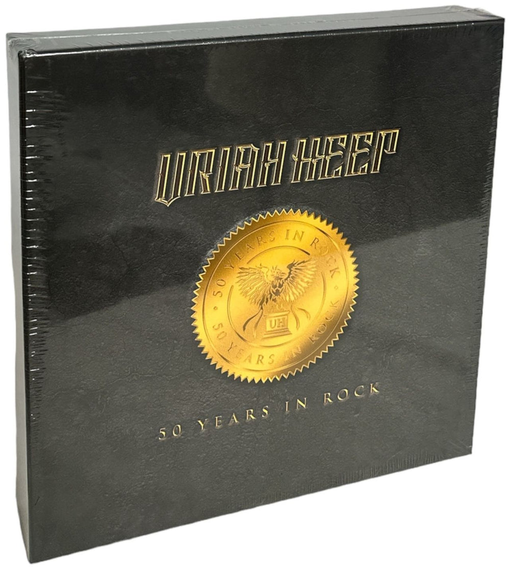 Uriah Heep 50 Years In Rock UK CD Album Box Set BMGCAT463BOX