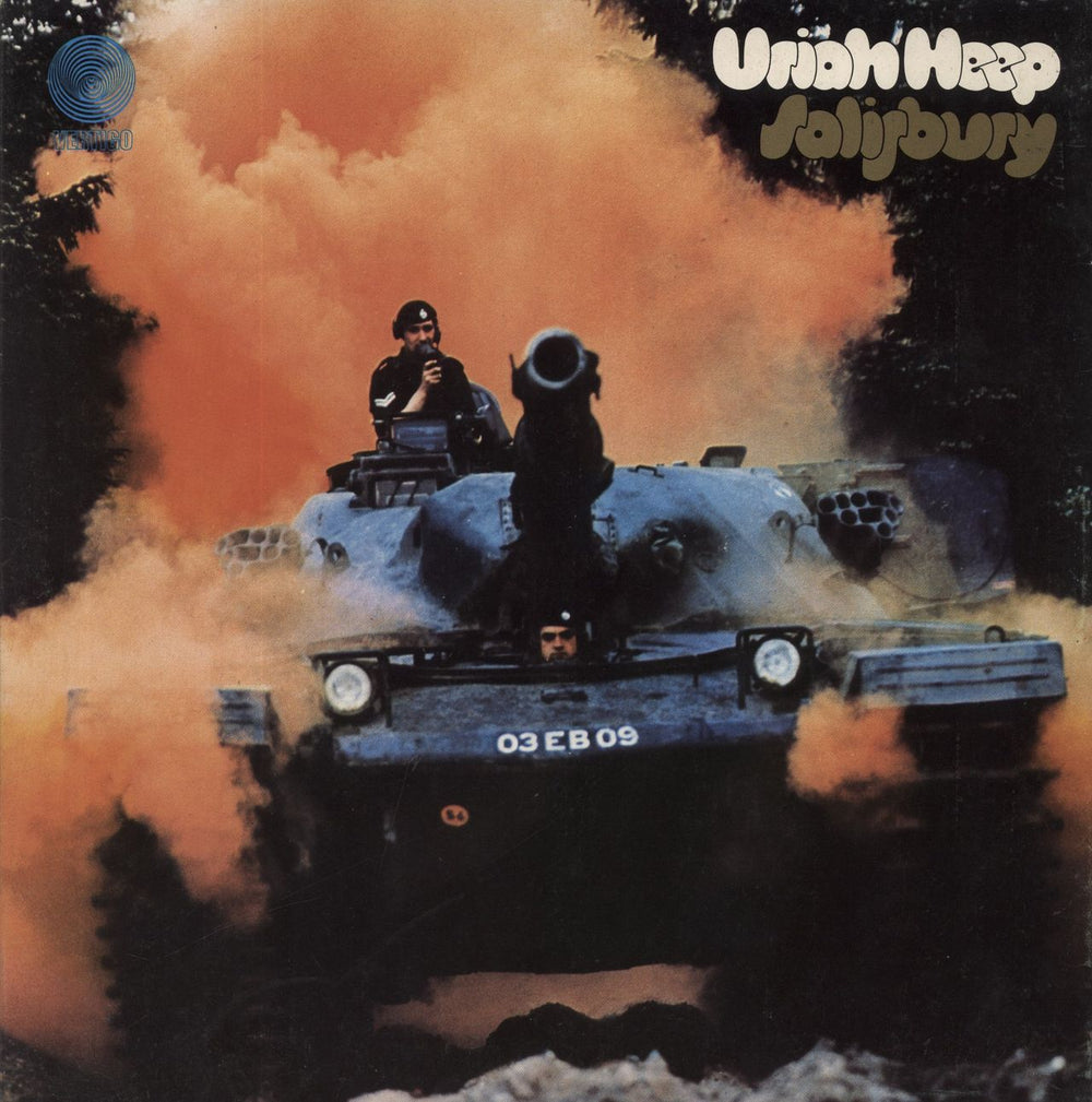 Uriah Heep Salisbury - 1st - EX UK vinyl LP album (LP record) 6360028