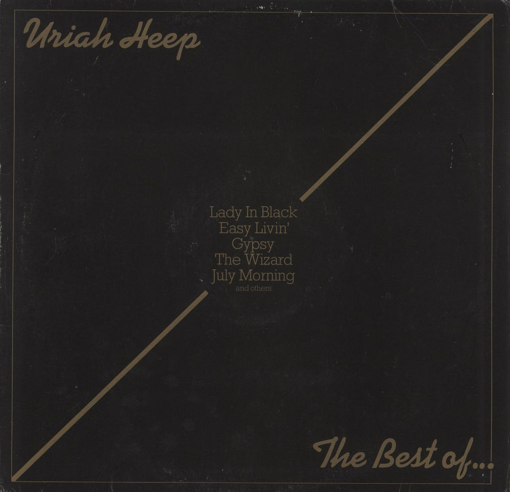 Uriah Heep The Best Of... German vinyl LP album (LP record) 28784