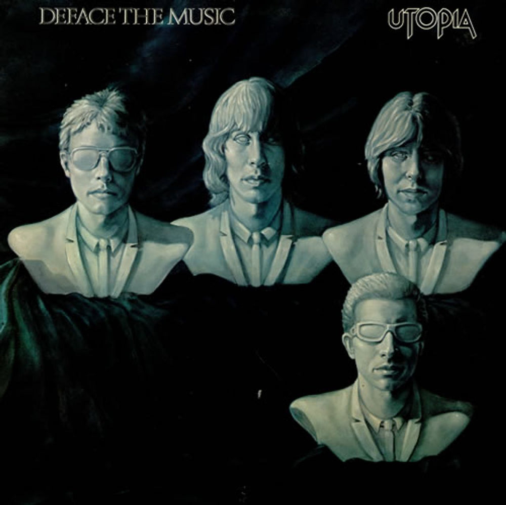 Utopia (US) Deface The Music UK vinyl LP album (LP record) ILPS9642