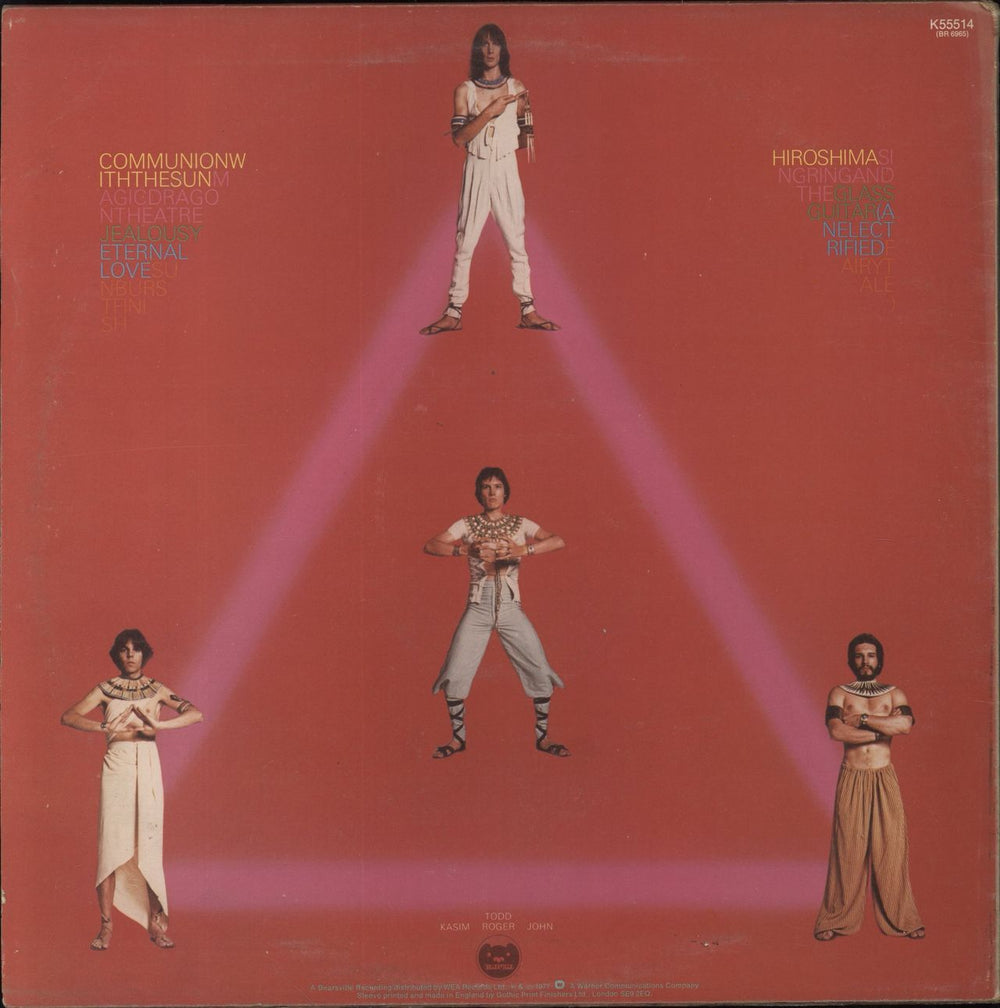 Utopia (US) Ra UK vinyl LP album (LP record)