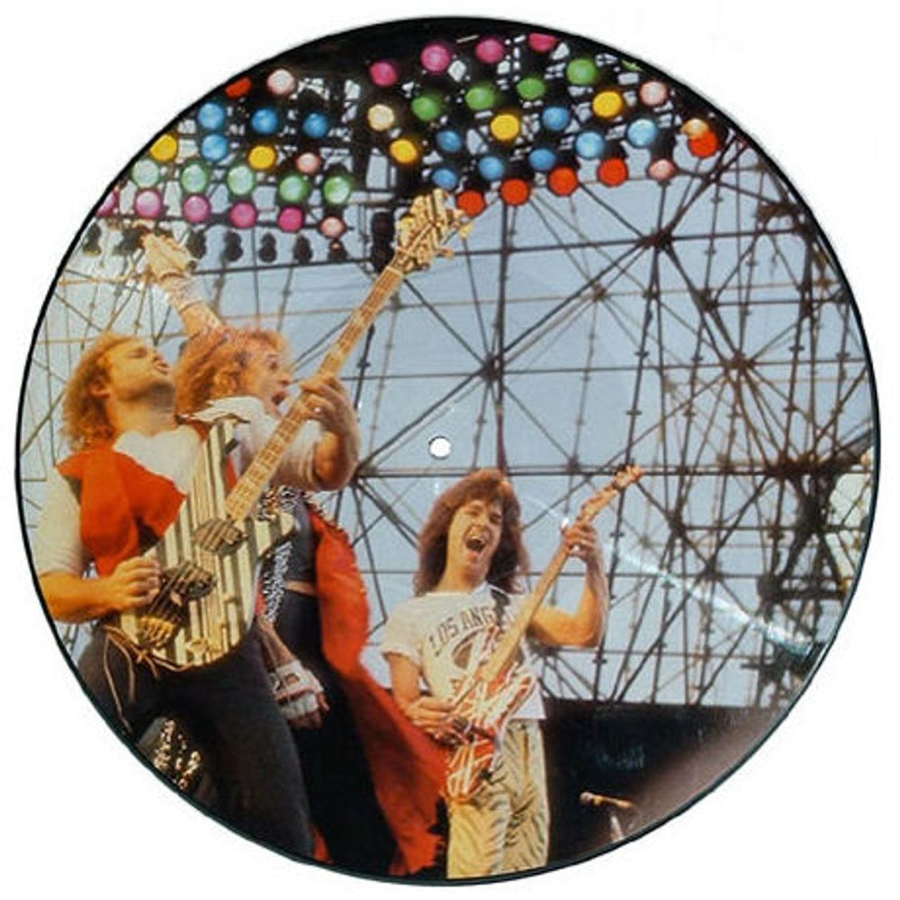 Van Halen Interview With Van Halen UK picture disc LP (vinyl picture disc album) VNHPDIN419243