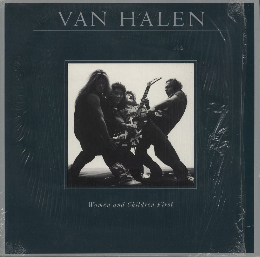 Van Halen Women And Children First + Poster - Shrink German vinyl LP album (LP record) WB56793