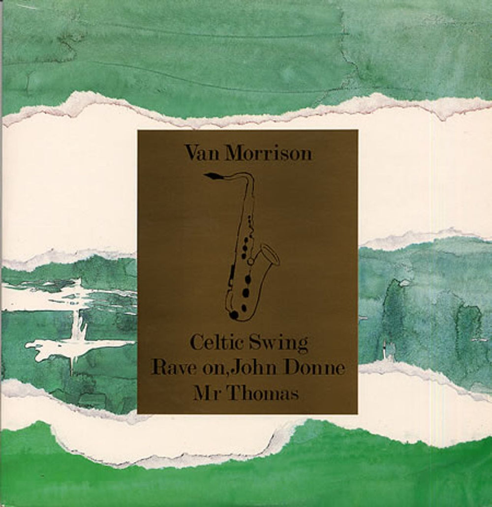 Van Morrison Celtic Swing UK 12" vinyl single (12 inch record / Maxi-single) MERX141