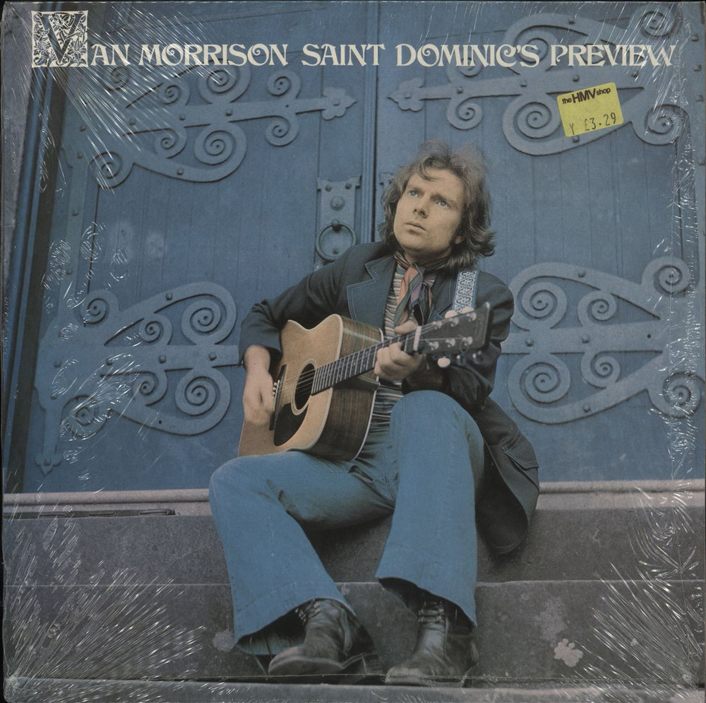Van Morrison Saint Dominic's Preview - 3rd UK vinyl LP album (LP record) K46172
