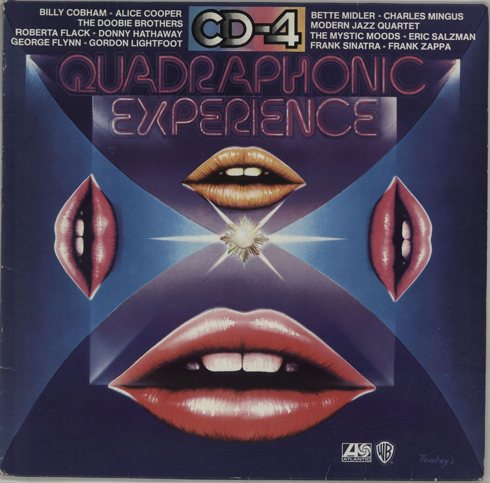 Various-60s & 70s CD-4 Quadraphonic Experience German vinyl LP album (LP record) WEA228008