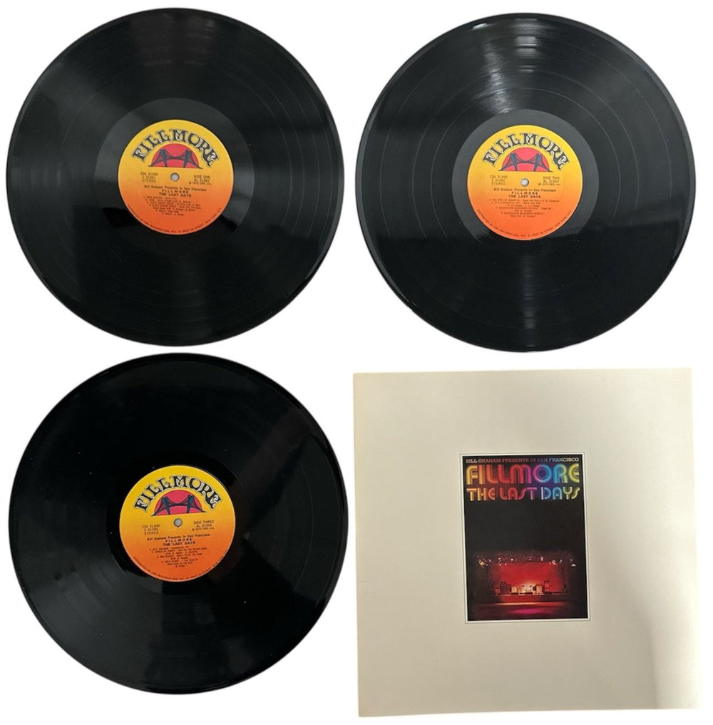 Various-60s & 70s Fillmore - The Last Days US box set SVABXFI867440