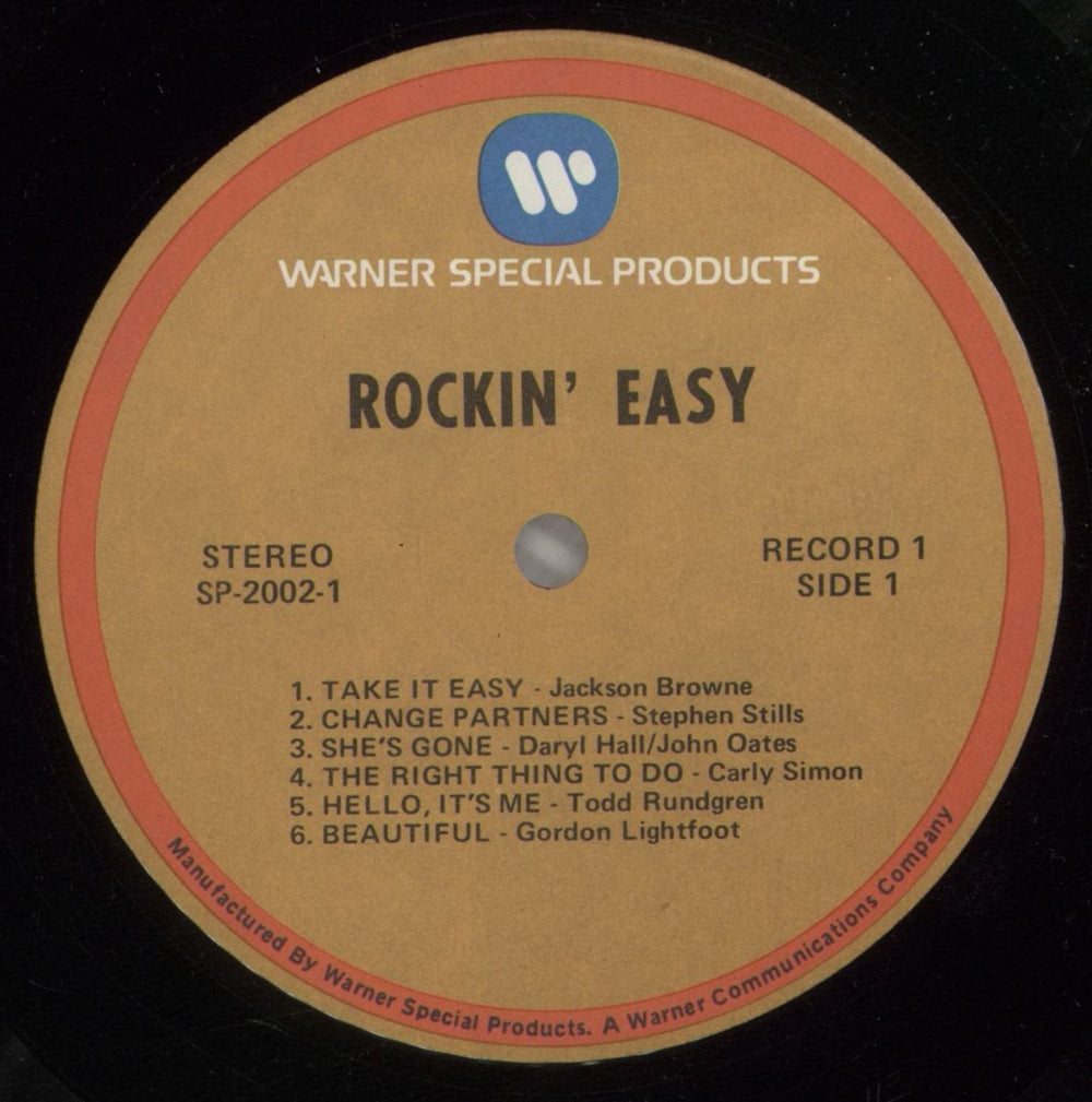 Various-60s & 70s Rockin' Easy - 24 Laid-Back Hits US 2-LP vinyl record set (Double LP Album) SVA2LRO725599