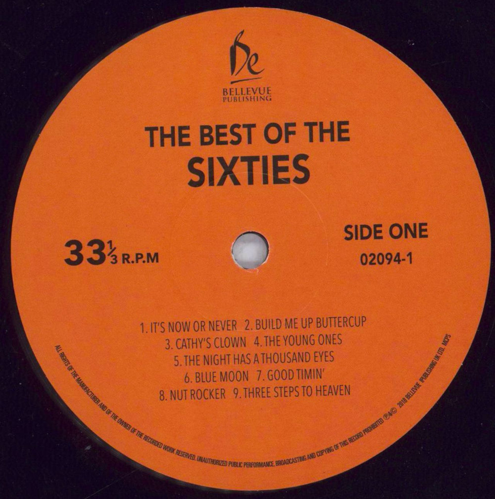Various Artists The Best Of The Sixties UK 2-LP vinyl record set (Double LP Album) VAR2LTH832558