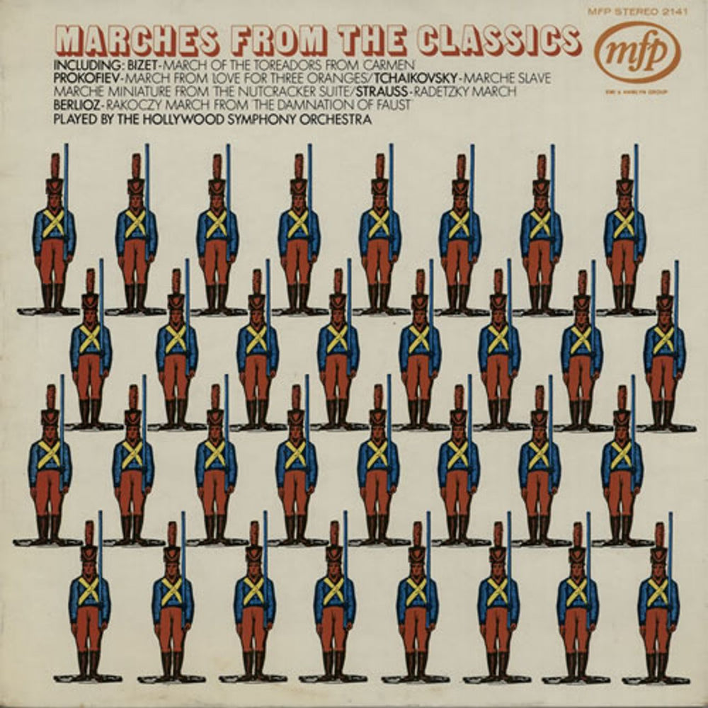 Various-Classical & Orchestral Marches From The Classics UK vinyl LP album (LP record) MFP2141