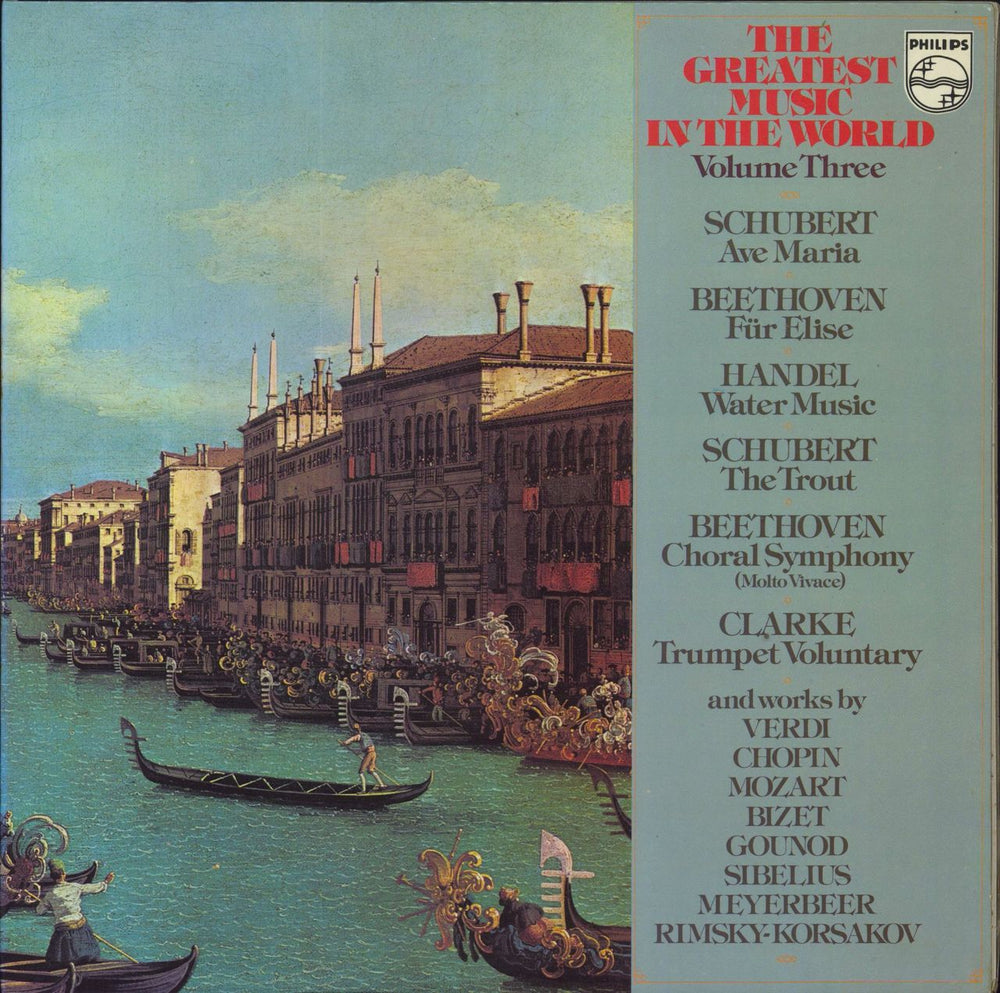 Various-Classical & Orchestral The Greatest Music In The World Volume Three UK 2-LP vinyl record set (Double LP Album) 6598027