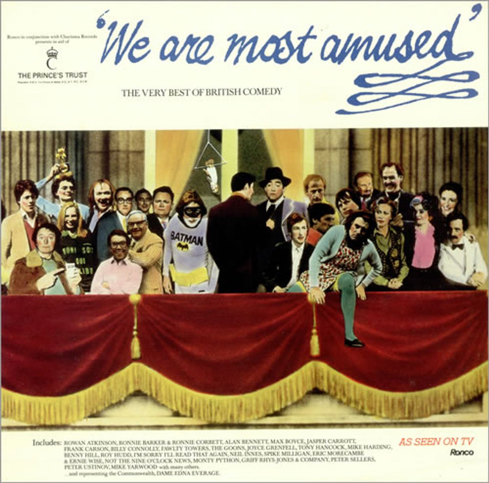 Various-Comedy We Are Most Amused UK 2-LP vinyl record set (Double LP Album) RTD2067