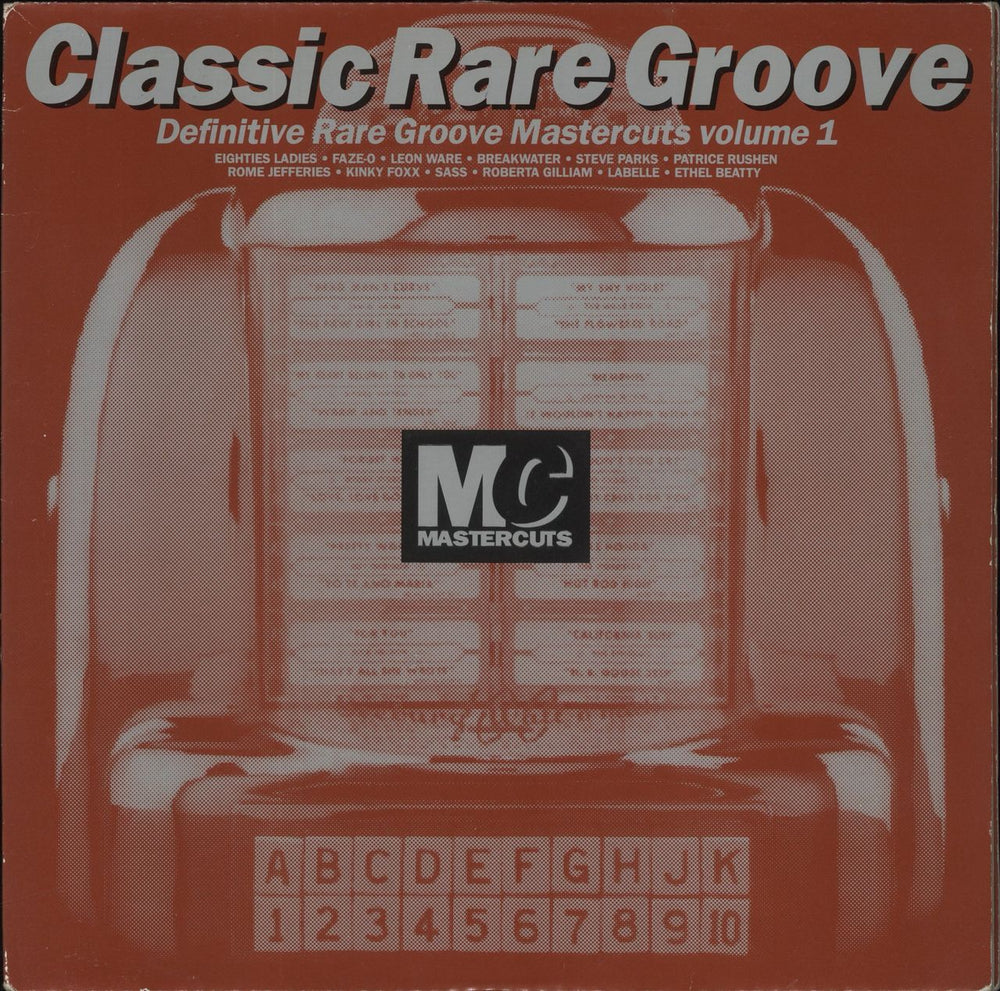 Various-Dance Classic Rare Groove Volume 1 UK 4-LP vinyl album record set CUTSLP11