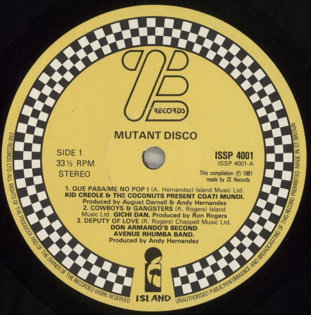 Various-Dance Mutant Disco: A Subtle Discolation Of The Norm UK vinyl LP album (LP record) D.VLPMU565150