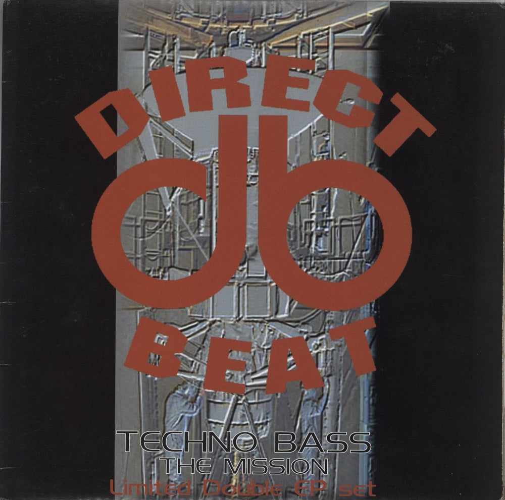 Various-Dance Techno Bass: The Mission US 2-LP vinyl record set (Double LP Album) DB4W-035