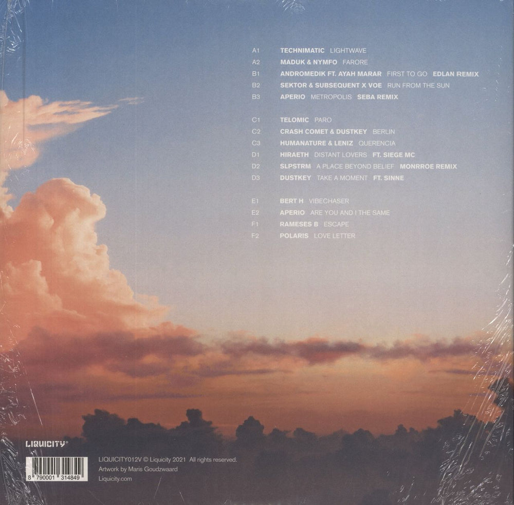 Various-Drum & Bass Jungle Liquicity Escapism 5 + Opened Shrink Dutch 3-LP vinyl record set (Triple LP Album) 8790001314849