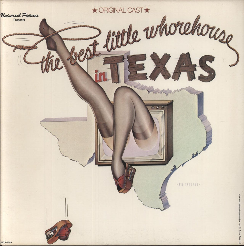 Various-Film, Radio, Theatre & TV The Best Little Whorehouse In Texas US vinyl LP album (LP record) MCA-3049