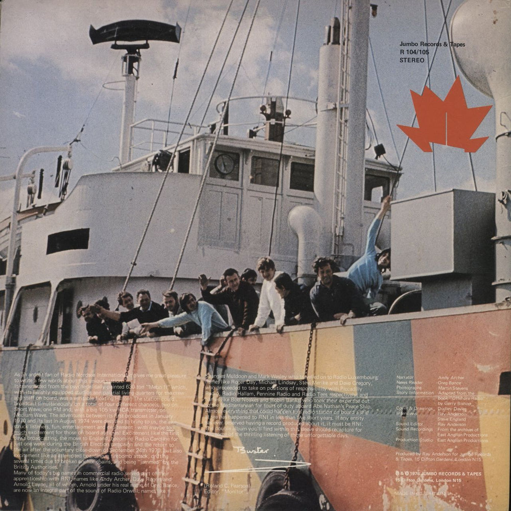 Various-Film, Radio, Theatre & TV The Radio Nordsee International Story UK 2-LP vinyl record set (Double LP Album)